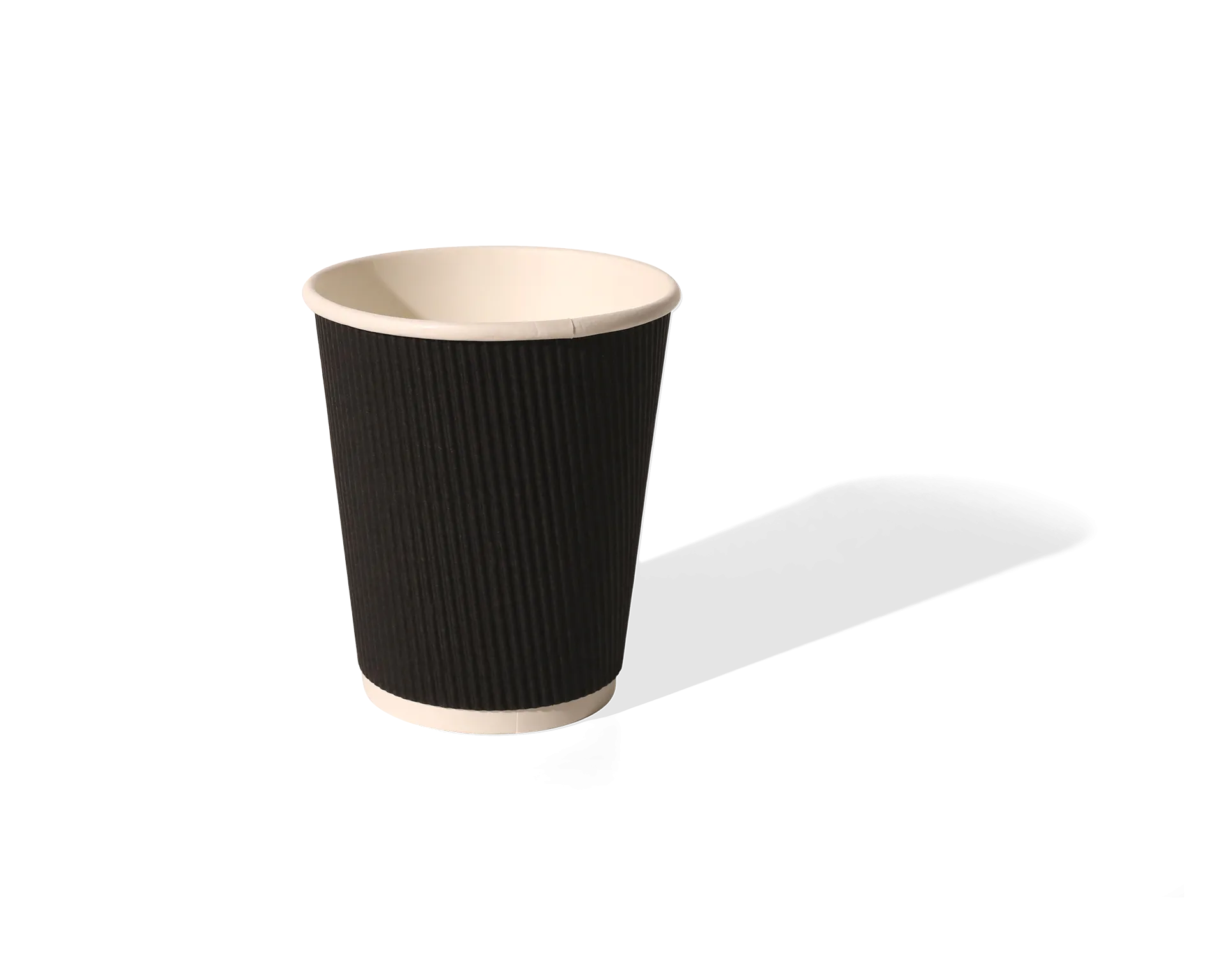 Black Ripple Wall Paper Cup
