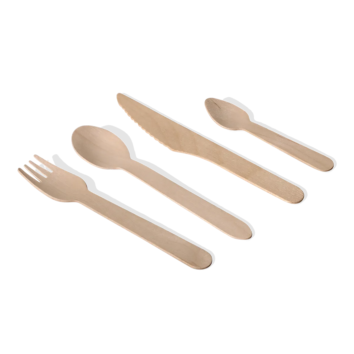 Wooden cutlery